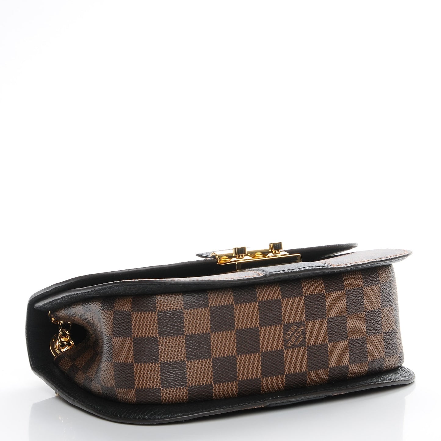 Damier Ebene Cuir Taurillon Wight Black