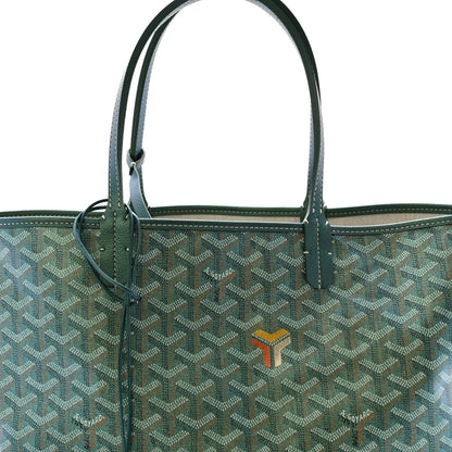 Goyard Iridescent Goyardine Saint Louis PM Pearly Green 9 of 11