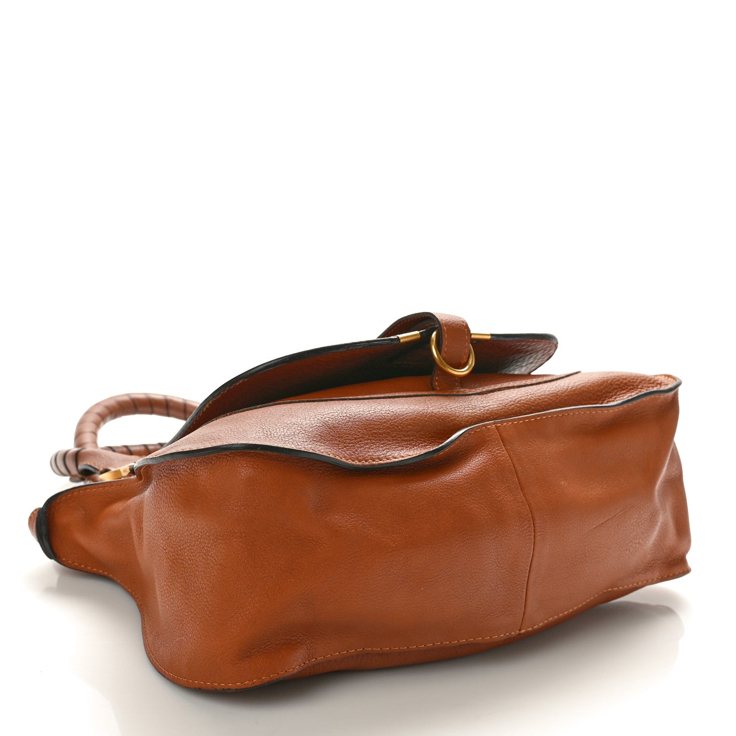 Chloe Calfskin Medium Marcie Satchel Tan 4 of 10