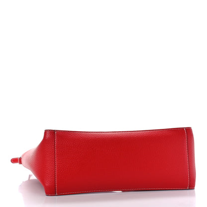 Stella McCartney Eco Alter Nappa East West Perforated Tote Bright Red 5 of 9