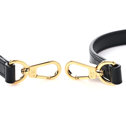 Louis Vuitton Calfskin Alma BB Shoulder Strap Black 3 of 3