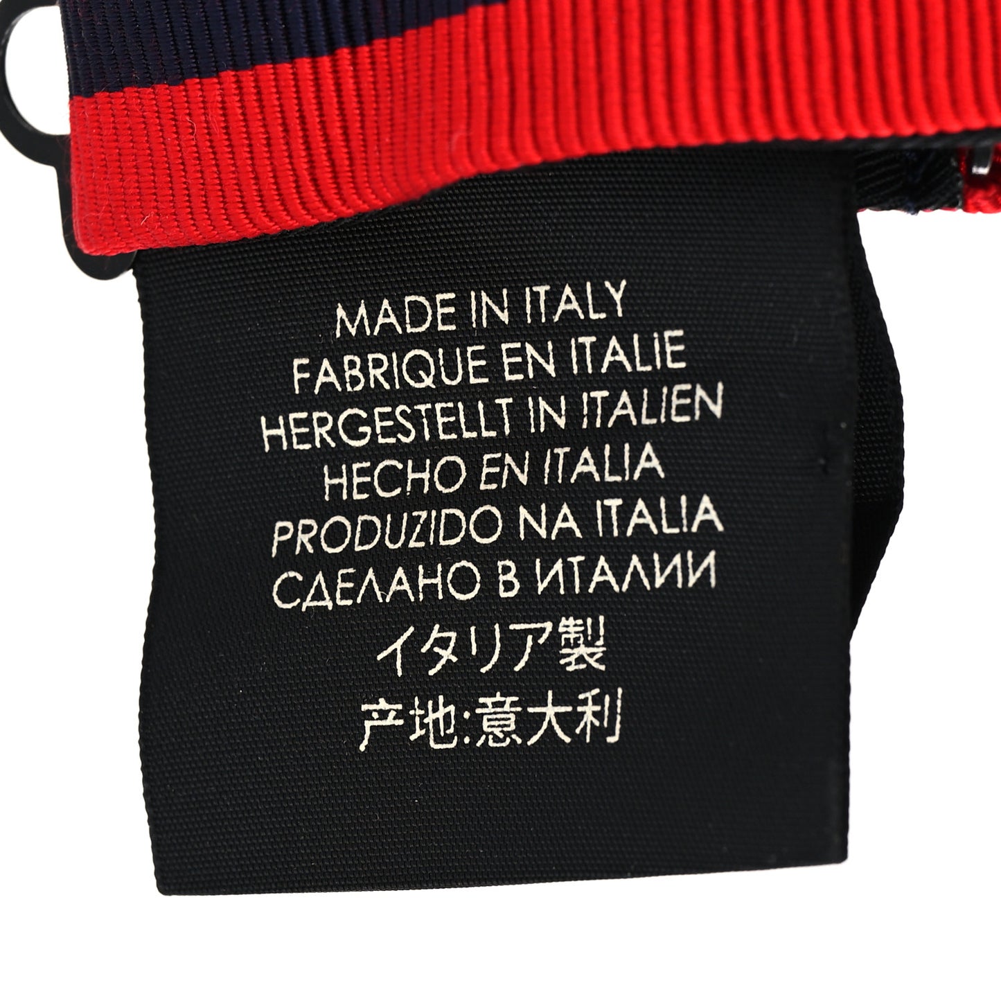 Grosgrain Web Feline Neck Bow Blue Red