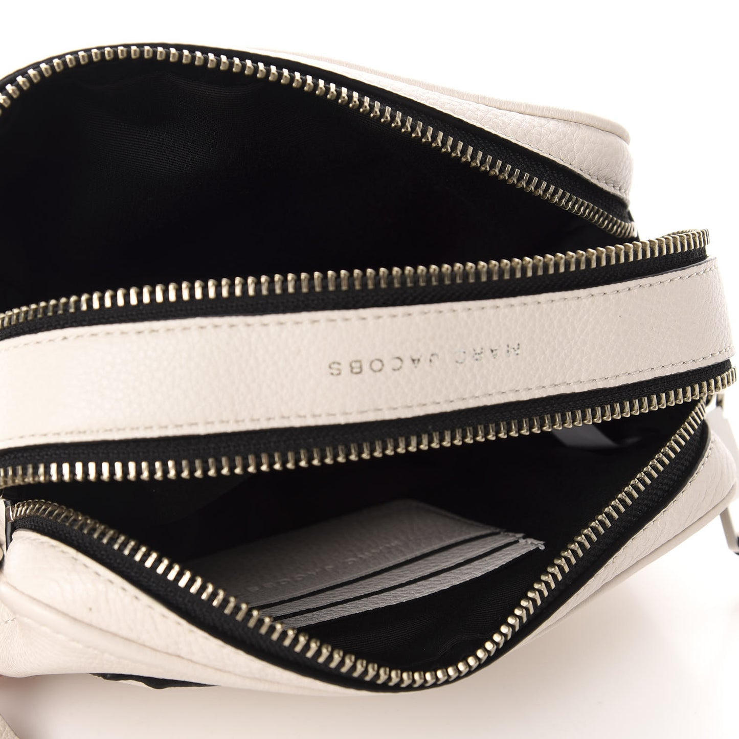 Supple Natural Grain Calfskin The Softshot 21 Bag Cream