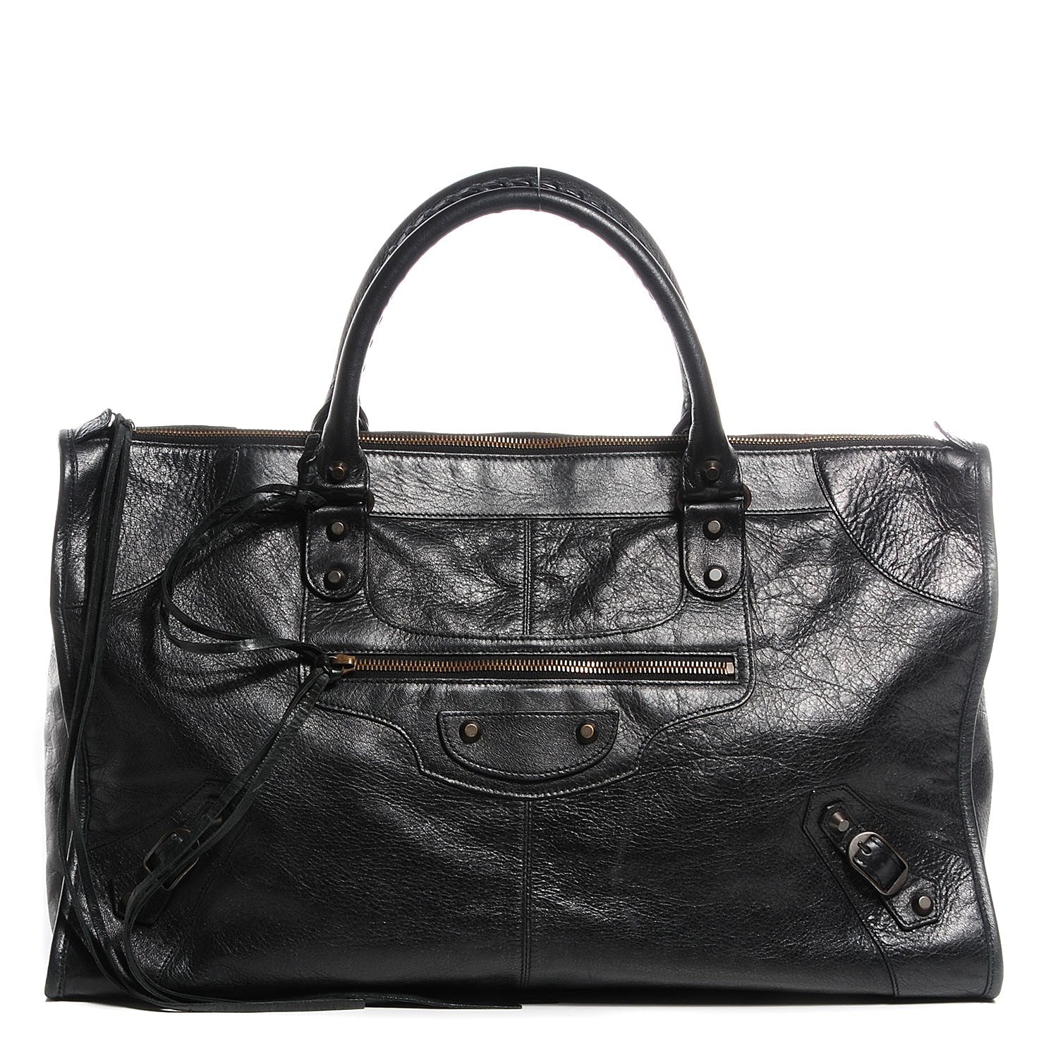 Balenciaga Agneau Classic Hardware Work Black 1 of 12