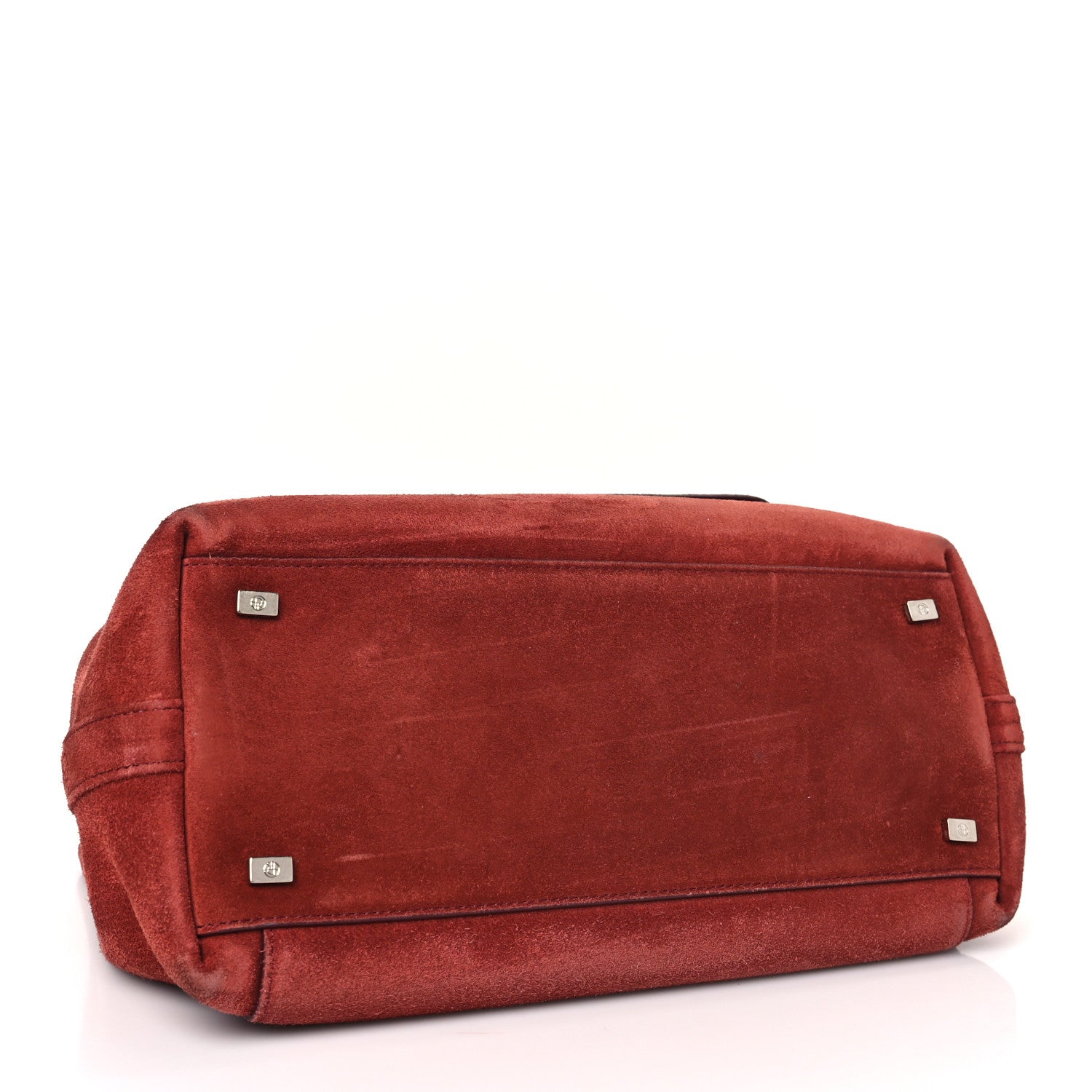 The Row Suede Sidekick Vermillion 4 of 8