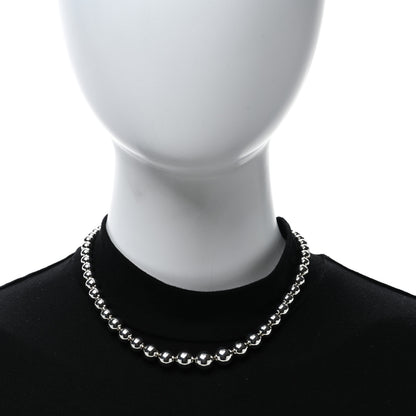 Tiffany Sterling Silver HardWear Graduated Ball Necklace 2 of 4