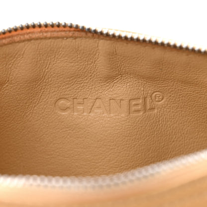 Chanel Lambskin CC Shoulder Bag Beige 6 of 13