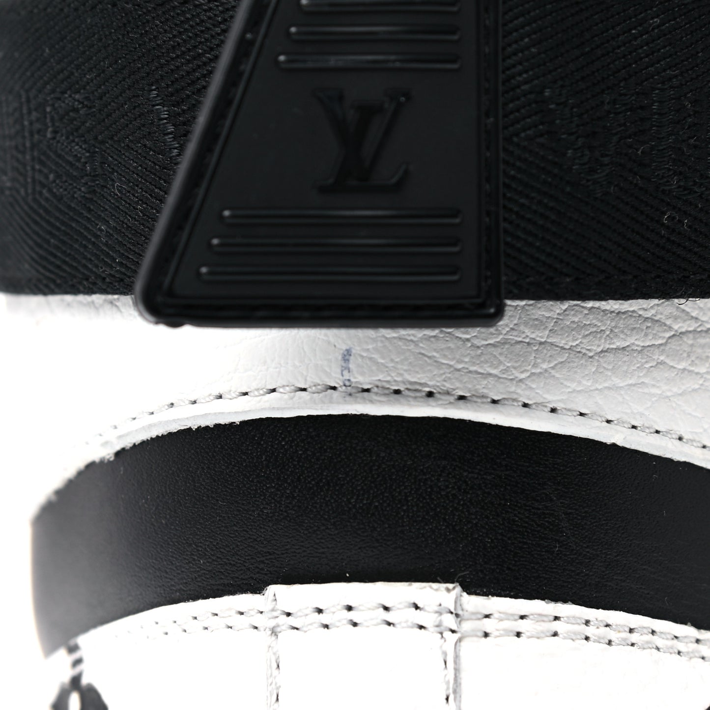 Calfskin Monogram Mens Rivoli High Top Sneakers 9.5 Black