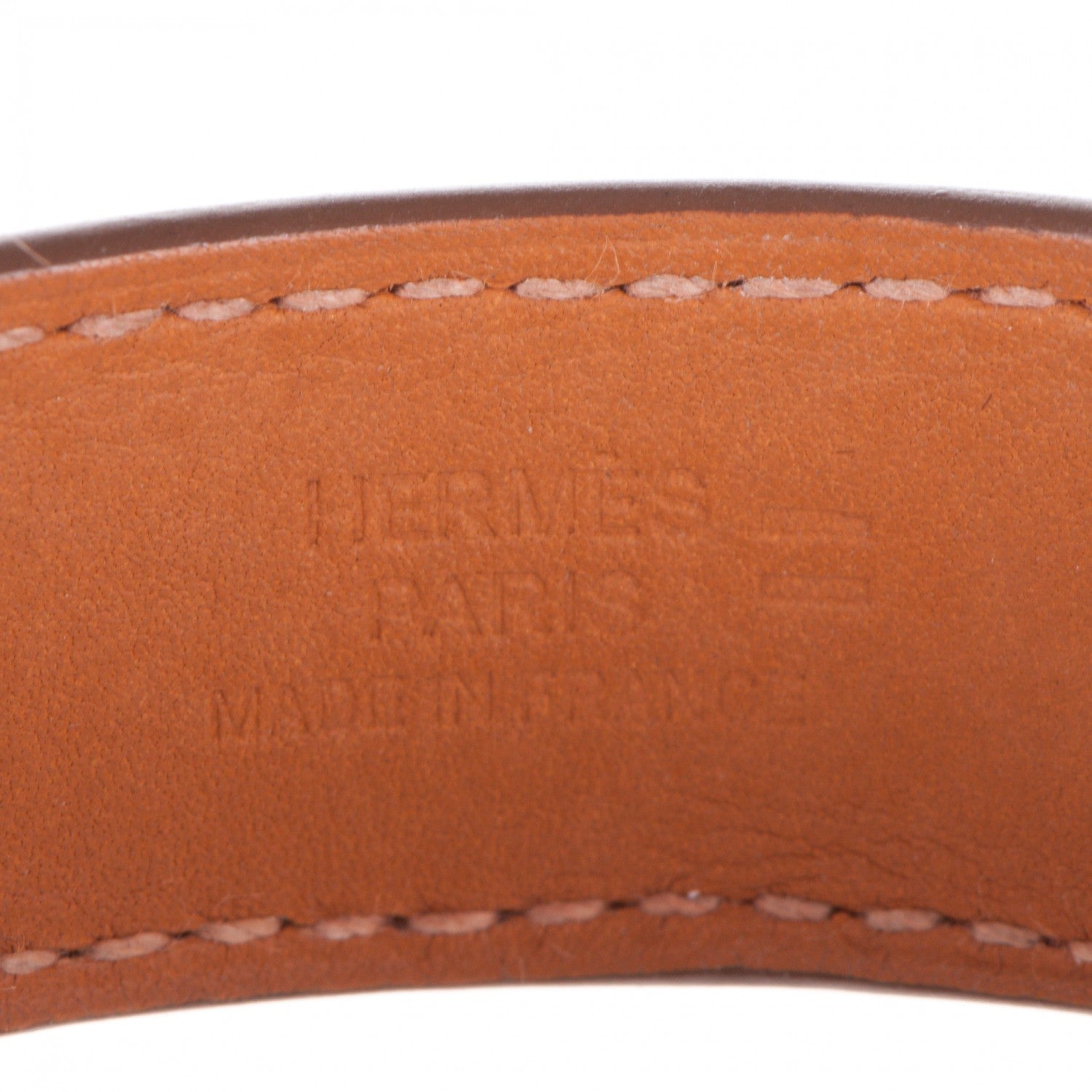 Hermes Lizard Small Astral Bracelet S Sanguine 4 of 5