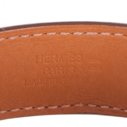 Hermes Lizard Small Astral Bracelet S Sanguine 4 of 5