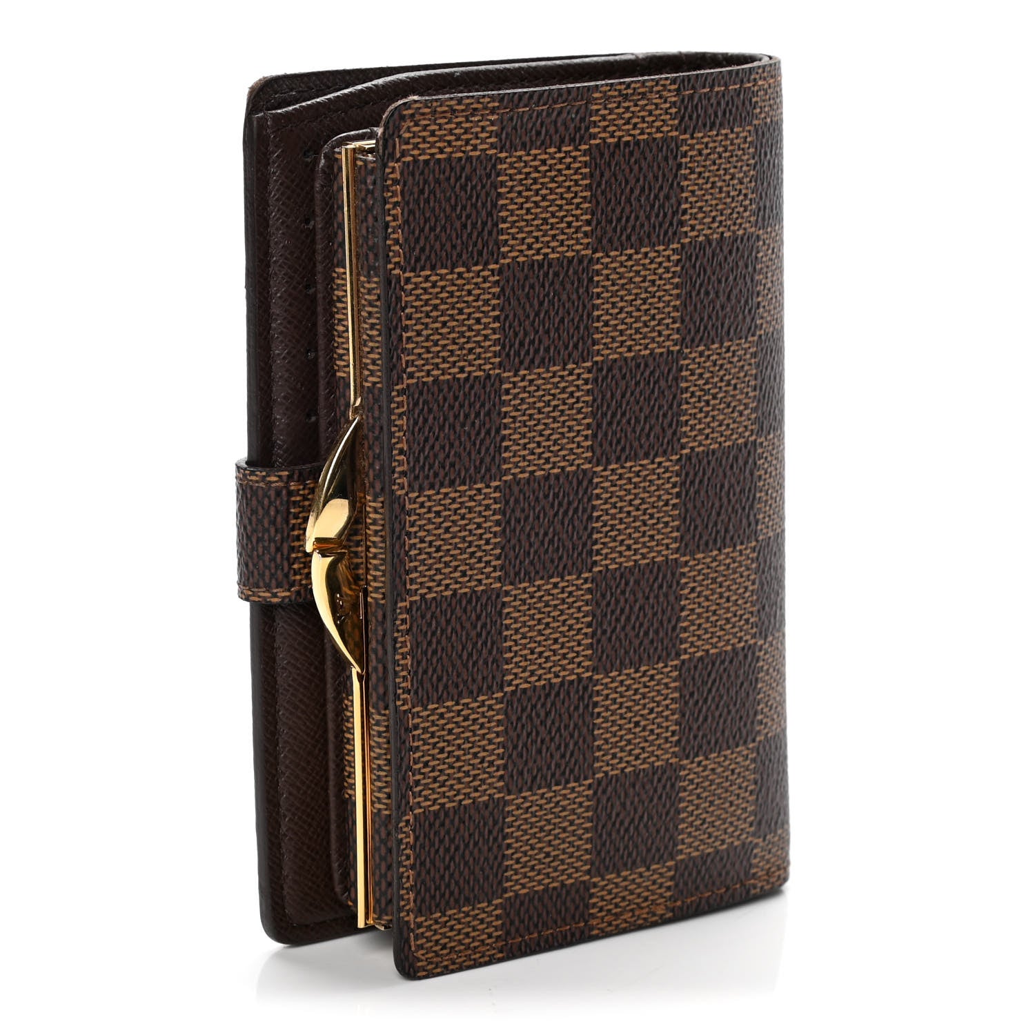 Louis Vuitton Damier Ebene French Purse Wallet 2 of 5