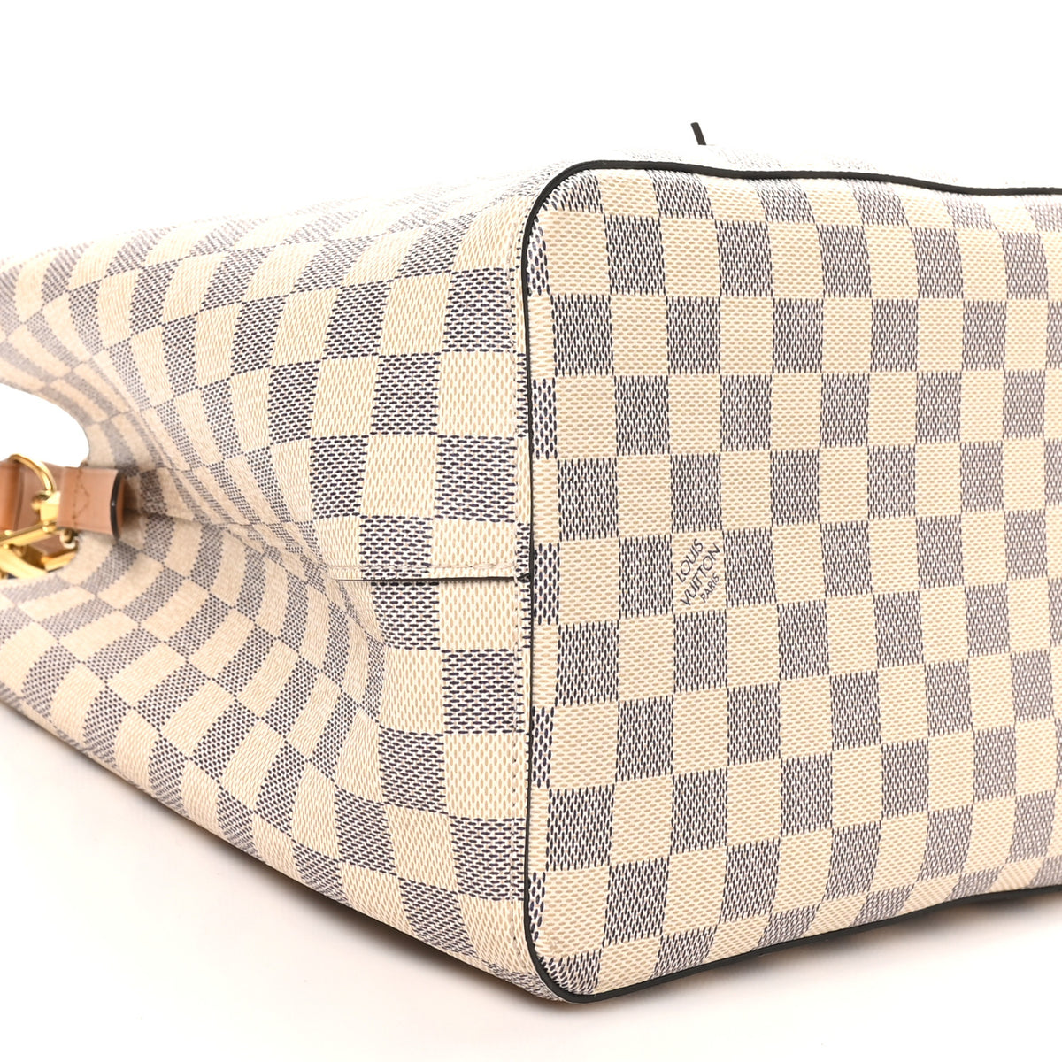 Louis Vuitton Damier Azur Braided Neonoe MM Blue 7 of 8