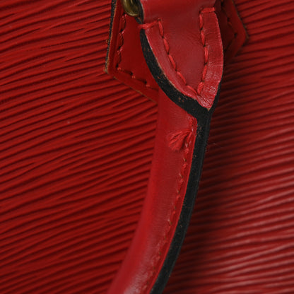 Louis Vuitton Epi Speedy 30 Castillan Red 13 of 13