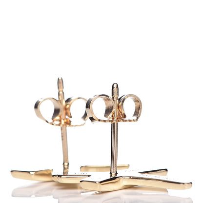 Tiffany 18K Yellow Gold Paloma's Graffiti X Earrings 4 of 4