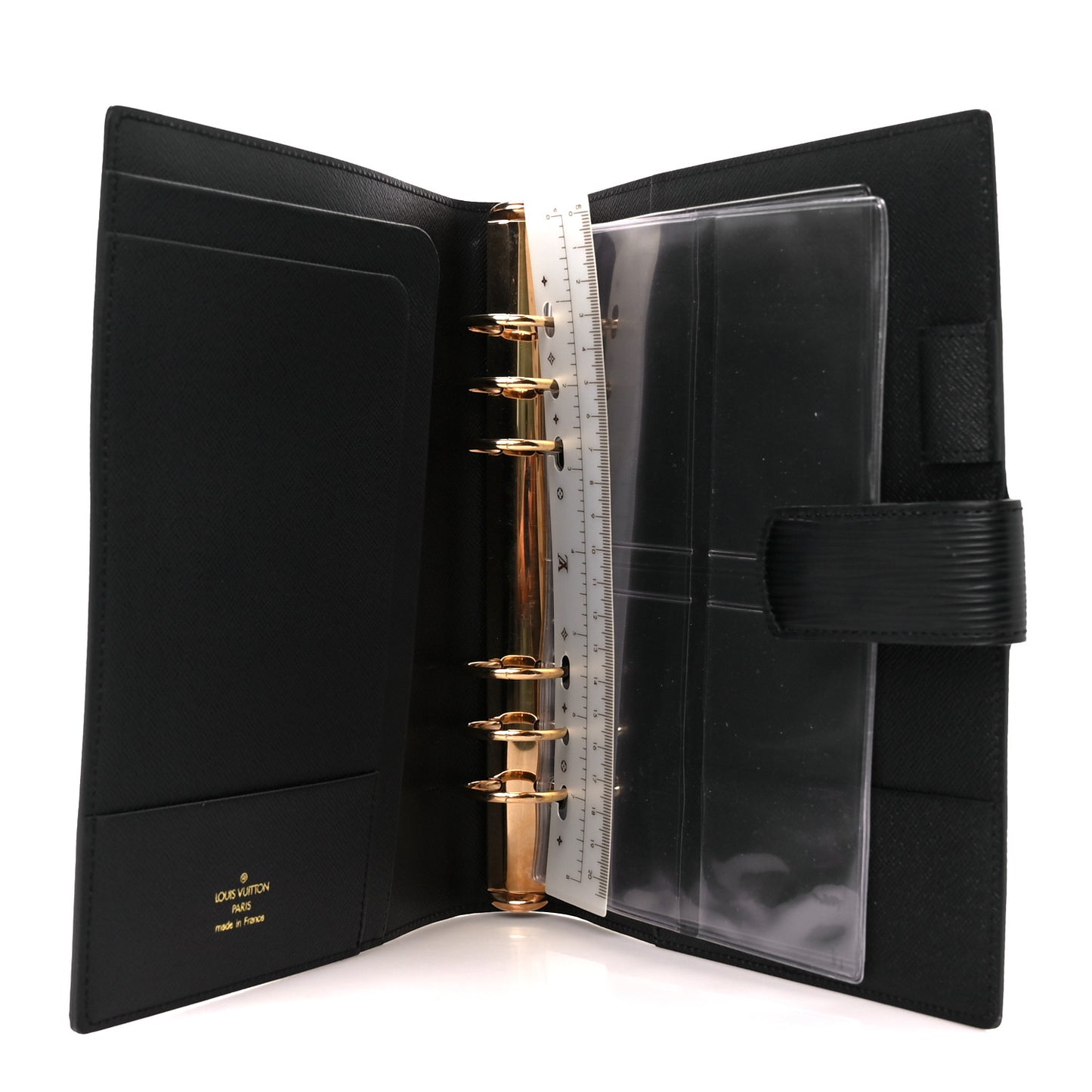 Epi Large Ring Agenda Cover Black