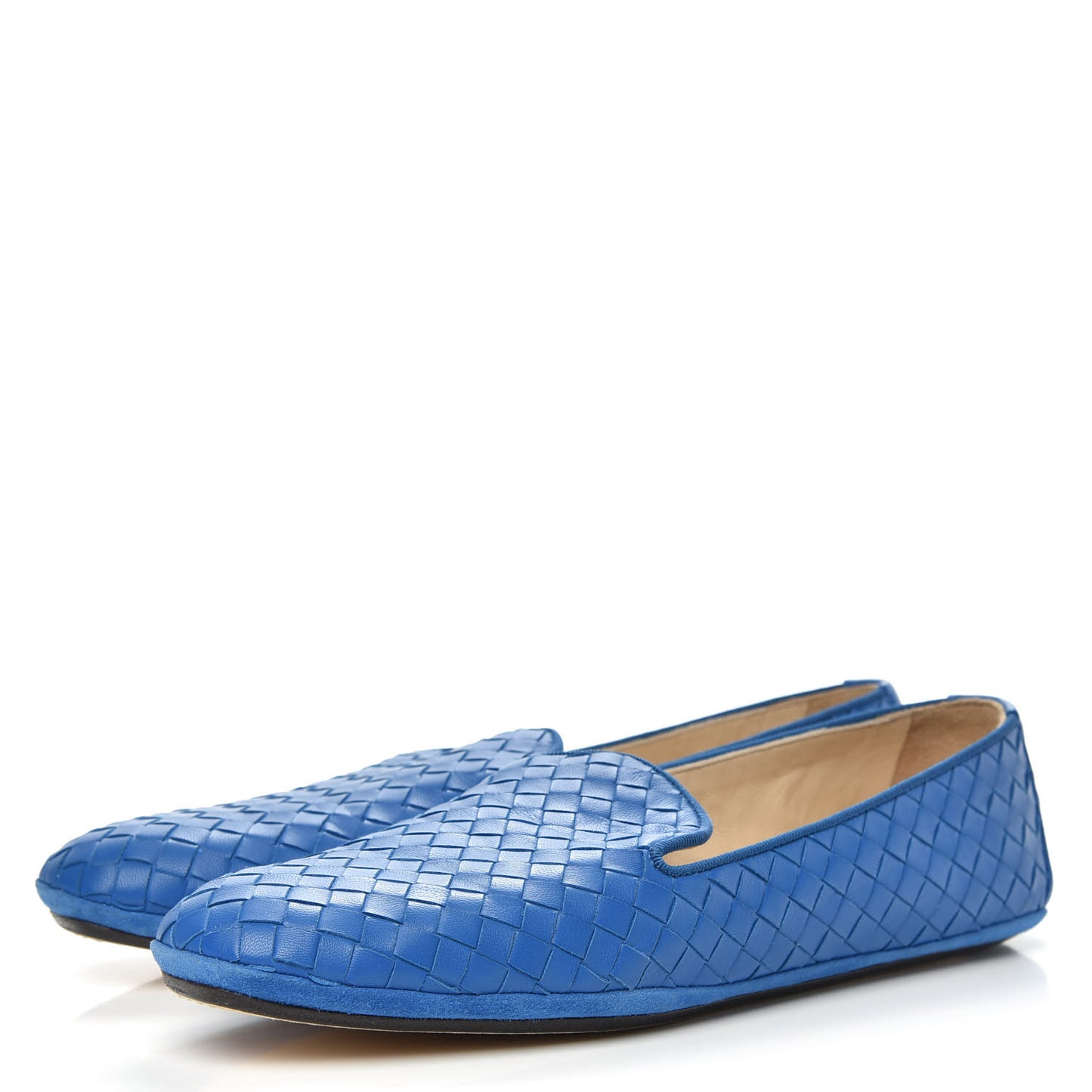 Nappa Intrecciato Loafers 39 Bleuette