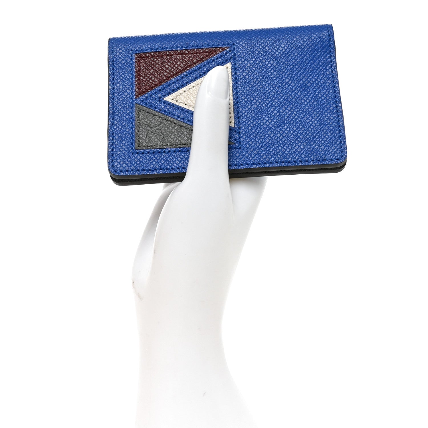 Louis Vuitton Taiga V Line Pocket Organizer NM Blue Multicolor 2 of 7