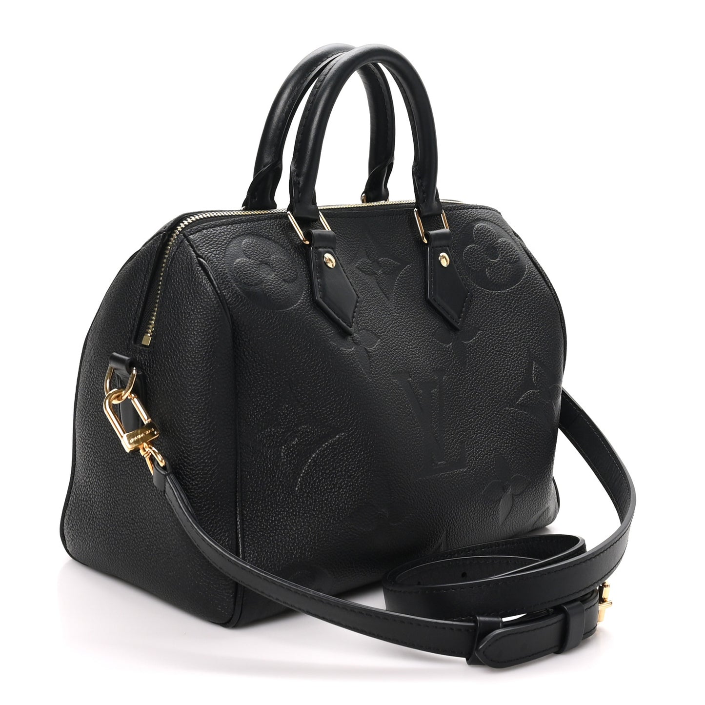 Empreinte Monogram Giant Speedy Bandouliere 25 Black