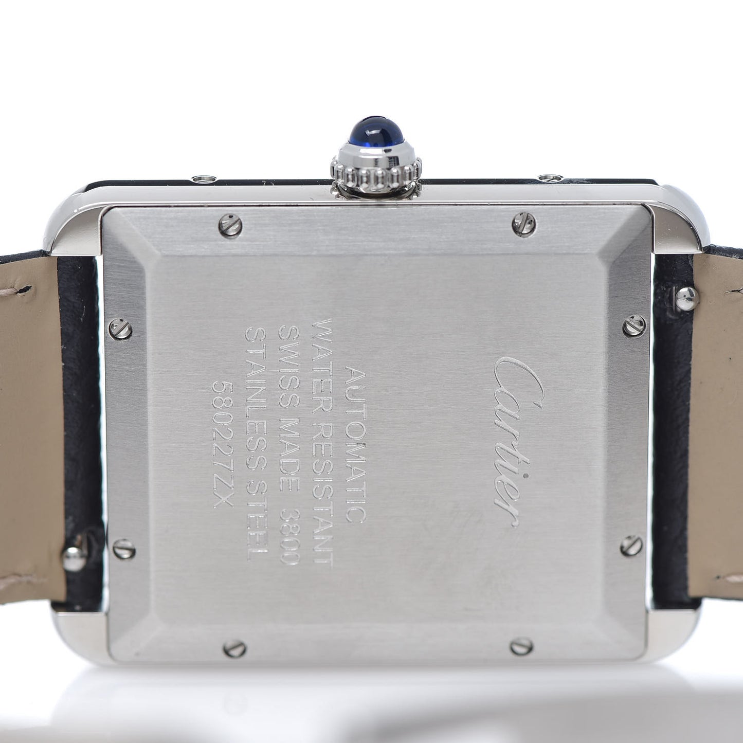 Stainless Steel Calfskin 31mm Tank Solo Automatic Watch