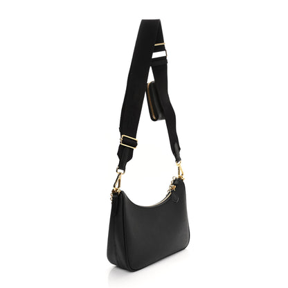 Prada Saffiano Lux Re-Edition 2005 Shoulder Bag Black 2 of 10