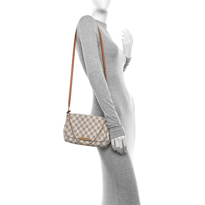 Louis Vuitton Damier Azur Favorite MM 2 of 11