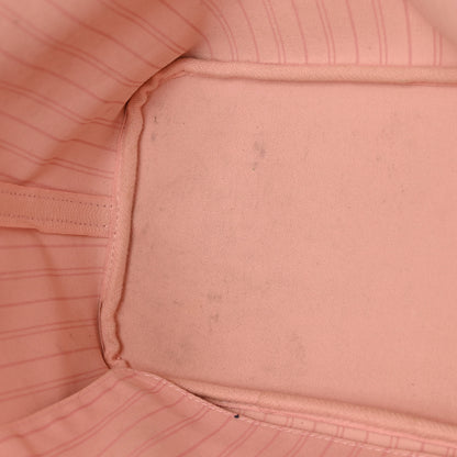 Louis Vuitton Damier Ebene Neo Neverfull MM Rose Ballerine 12 of 12