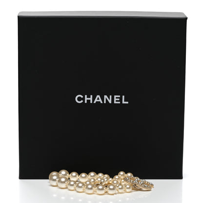 Chanel Pearl CC 100th Anniversary Necklace Light Gold 6 of 6