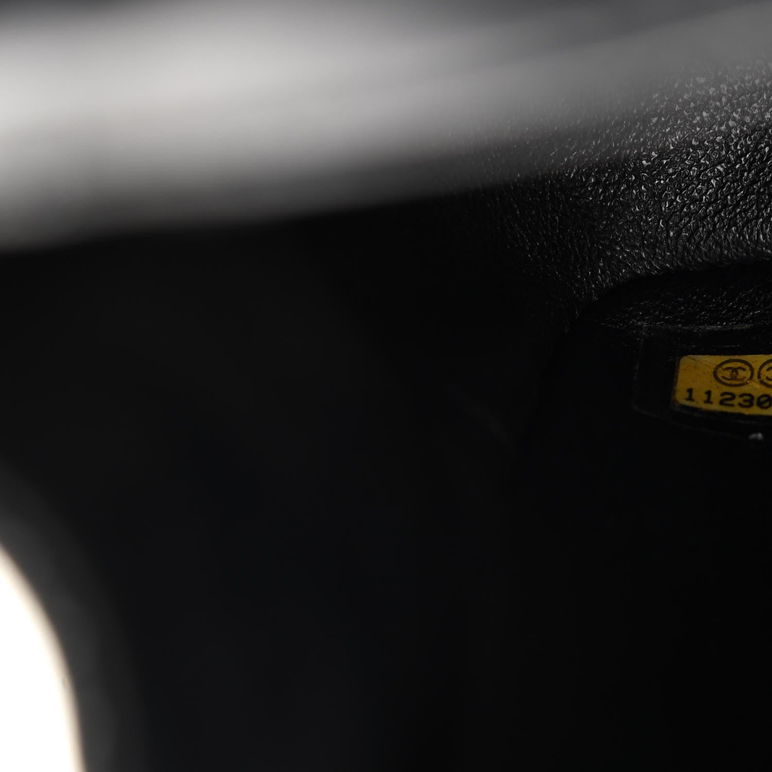 Chanel Lambskin Perforated Jumbo Single Flap Black 7 of 12