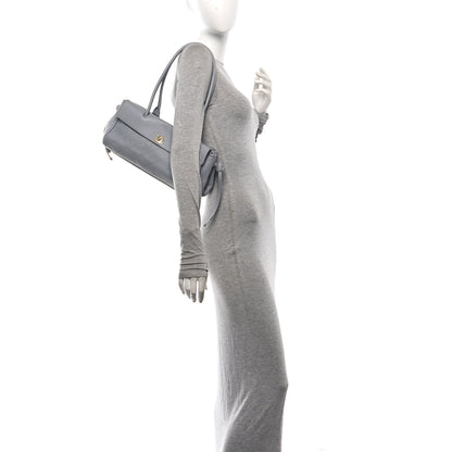 Chanel Grained Calfskin Stitched Urban Essentials Small Shopping Bag Grey 2 of 11
