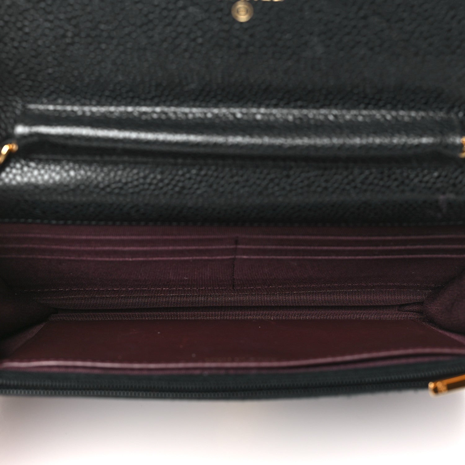 Chanel Caviar Quilted Wallet on Chain WOC Black 5 of 12