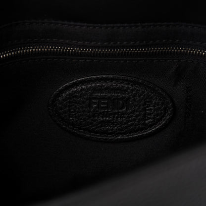 Fendi Cuoio Romano Selleria Belt Baguette Bag Black 8 of 10