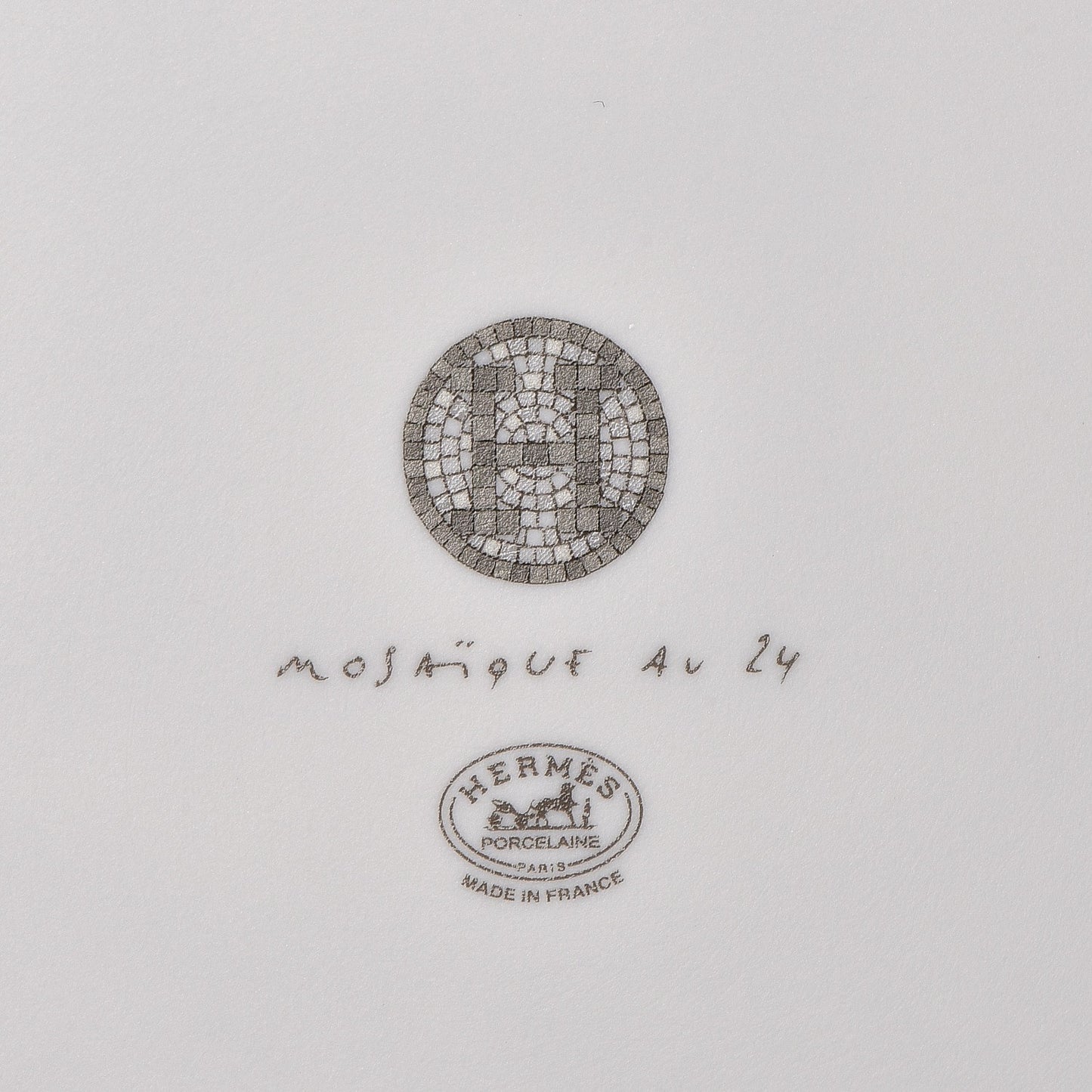 Porcelain Mosaique au 24 Platine Tart Platter
