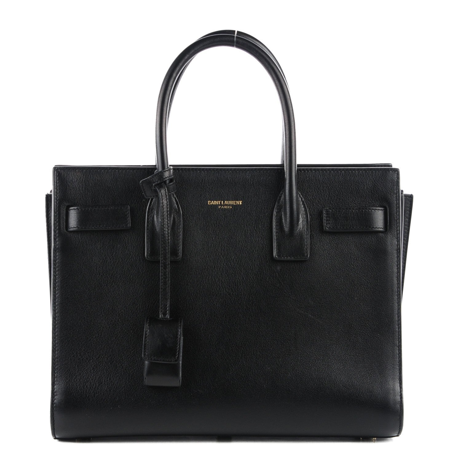 Saint Laurent Calfskin Baby Sac De Jour Black 1 of 8