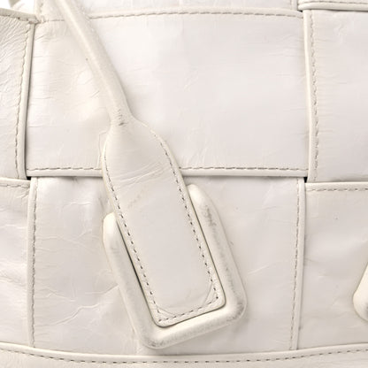 Bottega Veneta Paper Calfskin Maxi Intrecciato Mini Arco Slouch Plaster 11 of 13