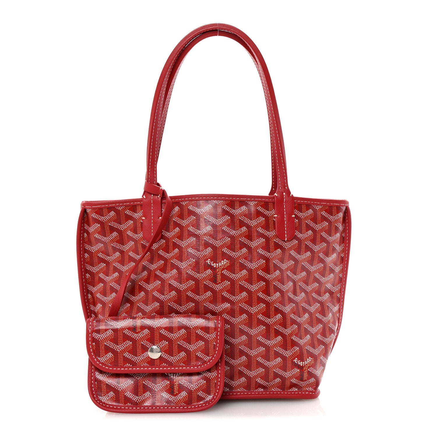 Goyard Goyardine Reversible Mini Anjou Red 3 of 10