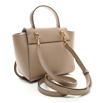 Celine Grained Calfskin Pico Belt Bag Light Taupe 3 of 11