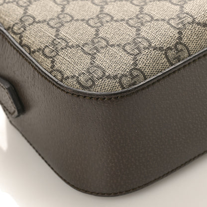 Gucci GG Supreme Monogram Web Neo Vintage Shoulder Bag Beige New Acero Crop 8 of 9