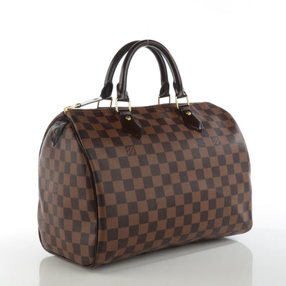 Louis Vuitton Damier Ebene Speedy 30 4 of 13