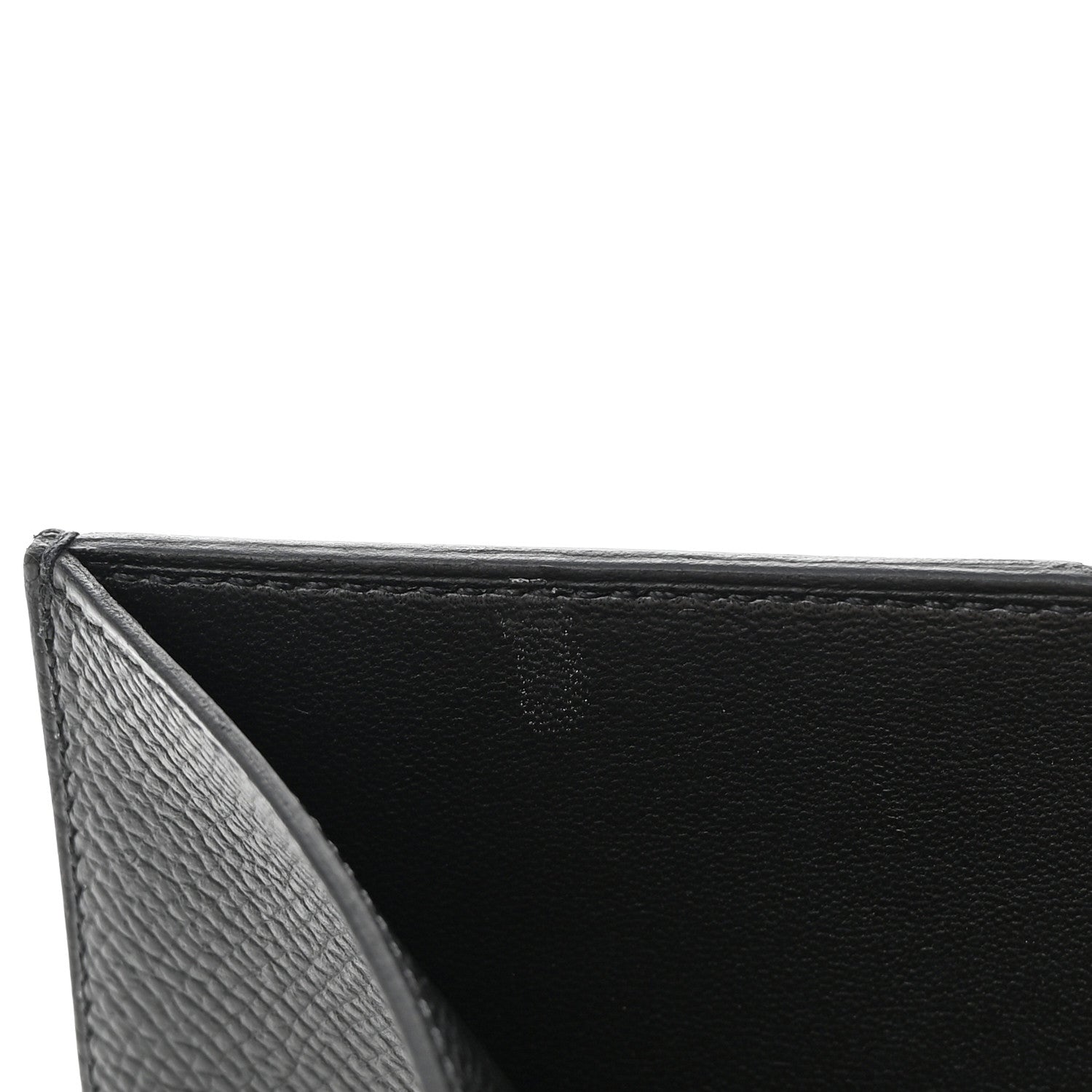 Hermes Epsom Bearn Compact Wallet Black 8 of 15
