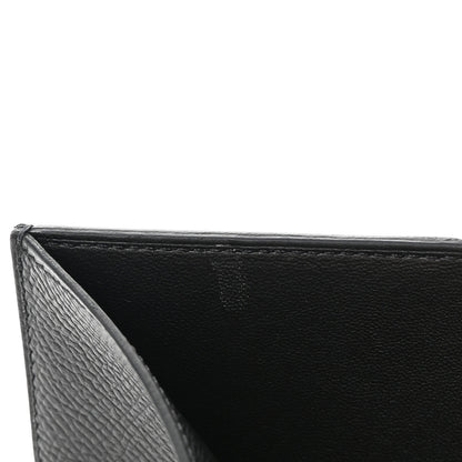 Hermes Epsom Bearn Compact Wallet Black 8 of 15