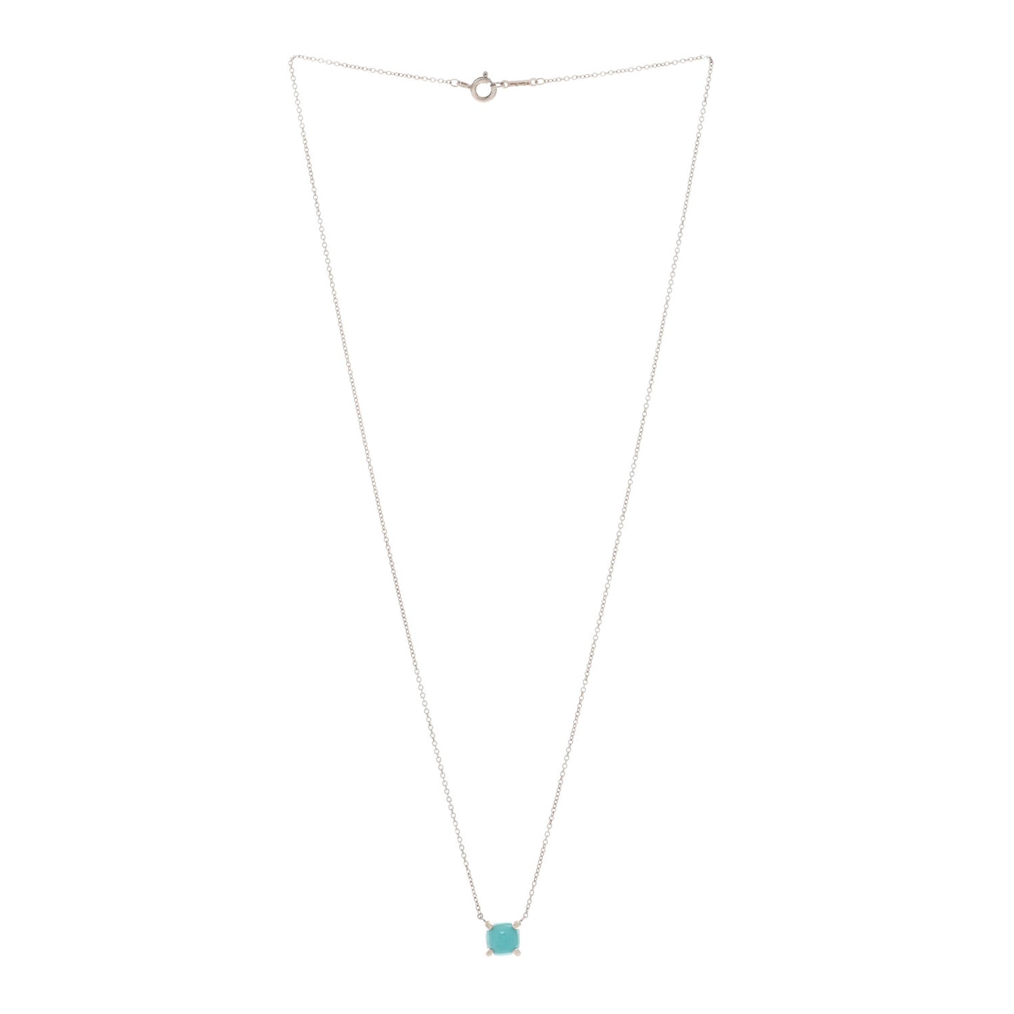 Sterling Silver Amazonite Paloma Picasso Sugar Stacks Necklace