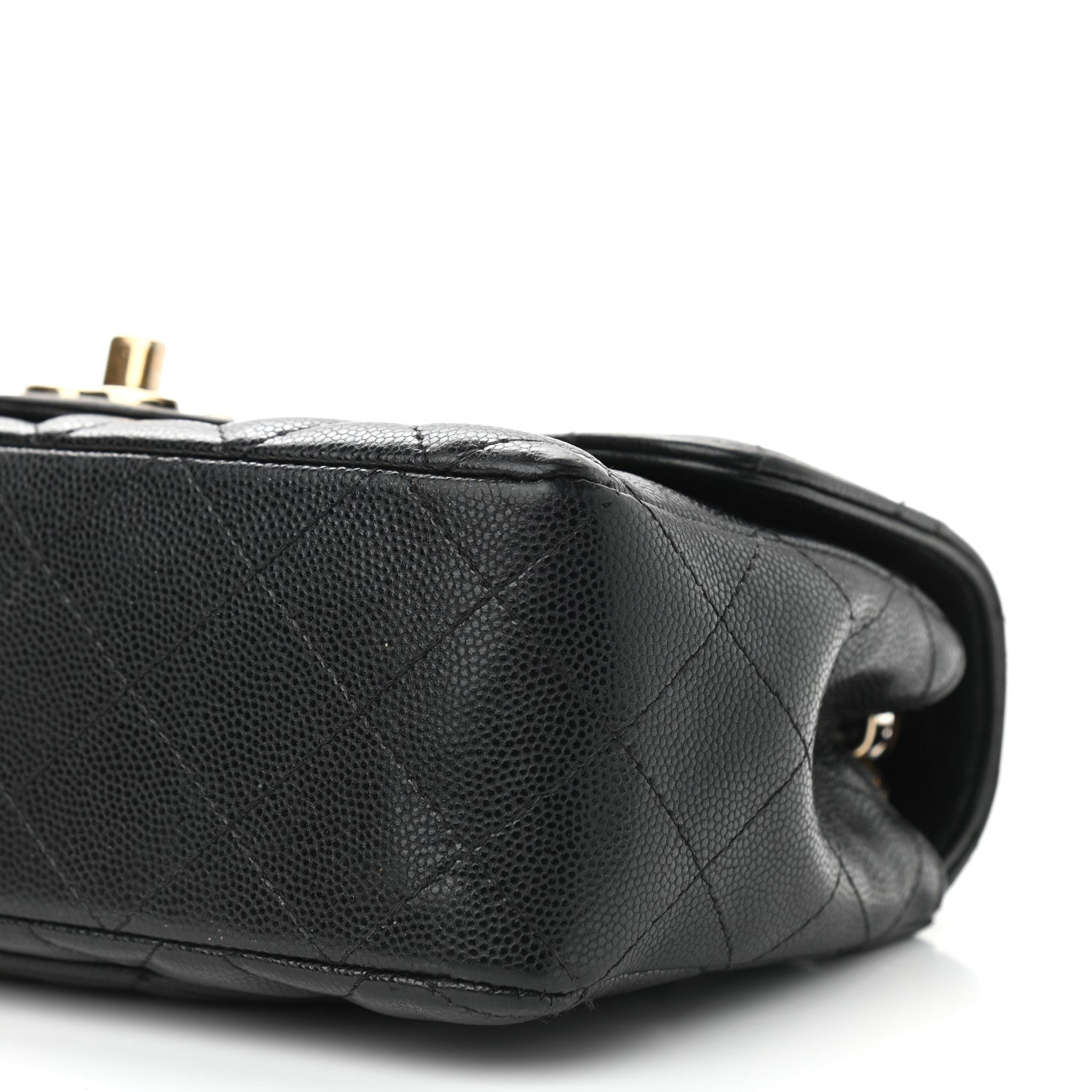 Chanel Caviar Quilted Mini Rectangular Flap Black 9 of 9