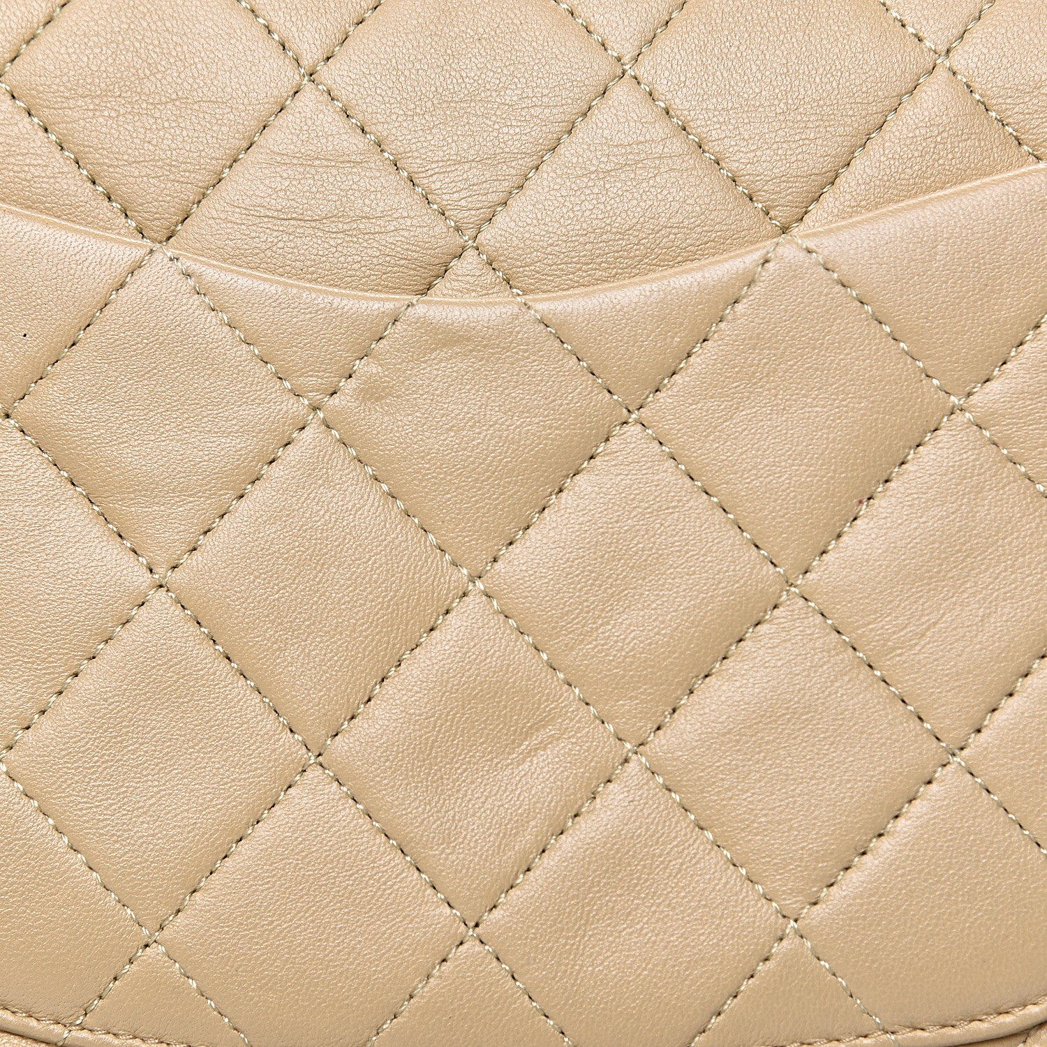 Chanel Lambskin Quilted Small Double Flap Beige 13 of 20