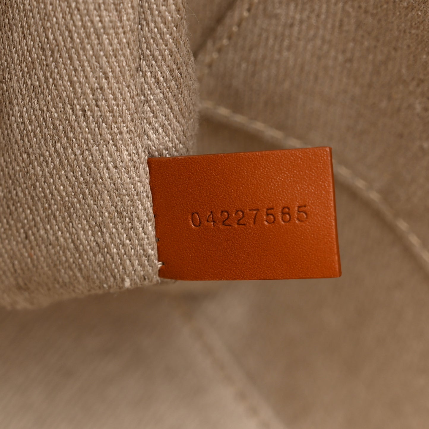 Calfskin Medium Woody Tote Caramel