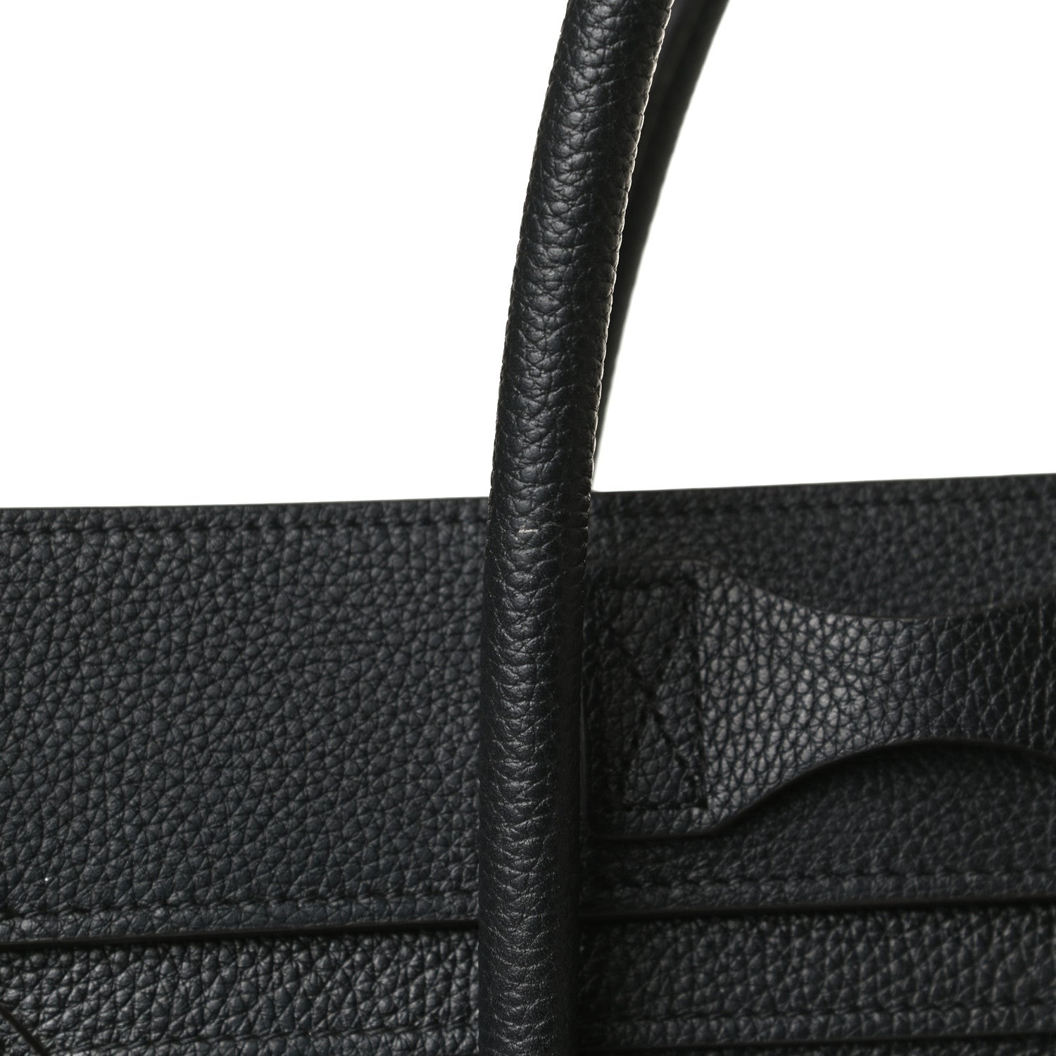 Celine Drummed Calfskin Micro Luggage Black 12 of 16