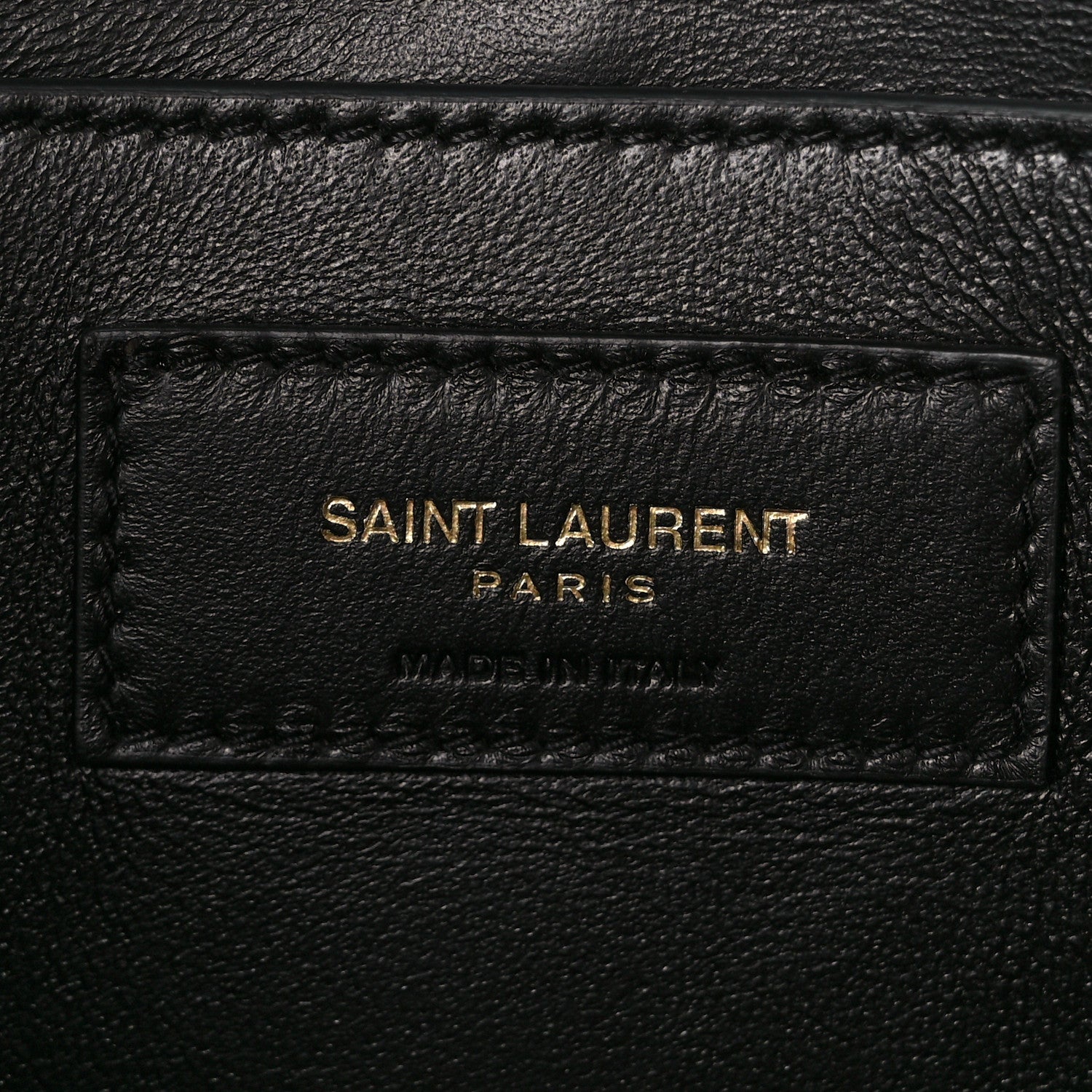 Saint Laurent Jersey Wool Patchwork Monogram Medium Jamie Black 6 of 10