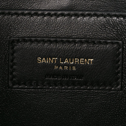 Saint Laurent Jersey Wool Patchwork Monogram Medium Jamie Black 6 of 10