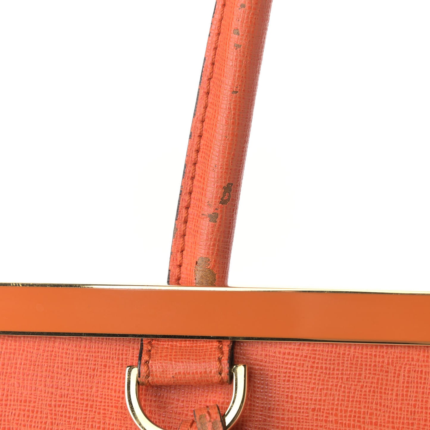 Vitello Elite Regular 2Jours Tote Arancio