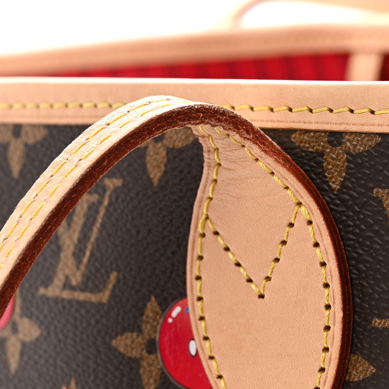 Louis Vuitton LV X TM Monogram Cerises Neverfull MM 1856683