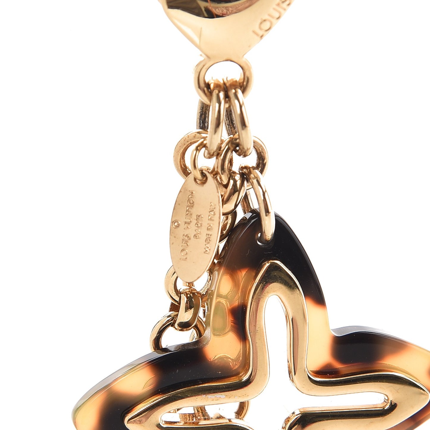 Insolence Bag Charm Ecaille